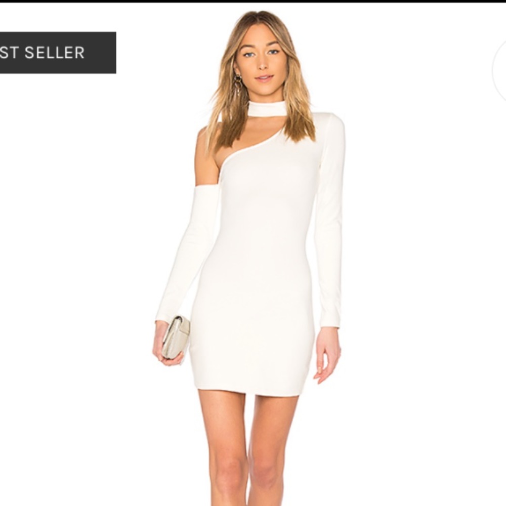 Revolve lovers and friends bono mini dress ivory